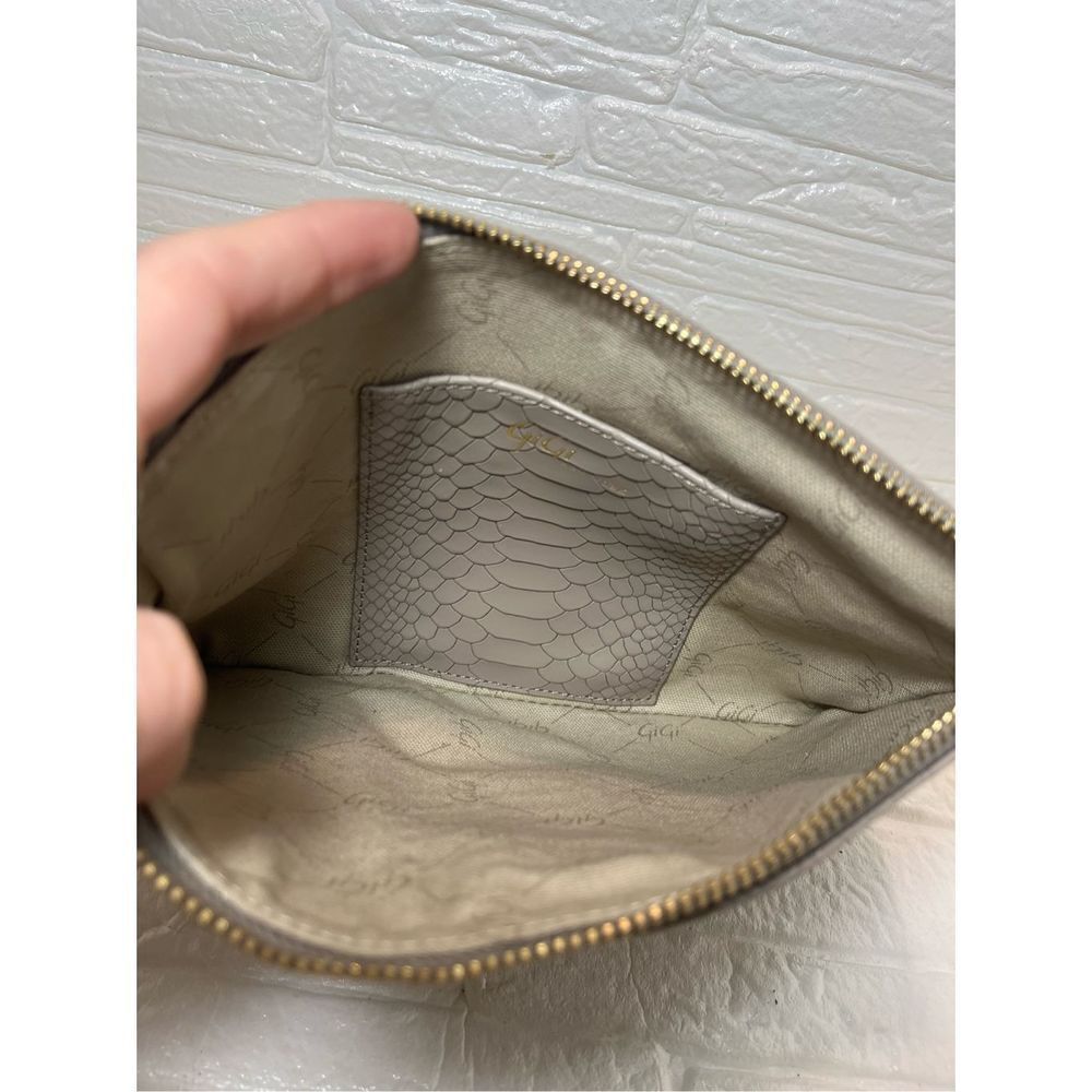 GIGI New York bag Stone Embossed Python Leather - Picture 7 of 7